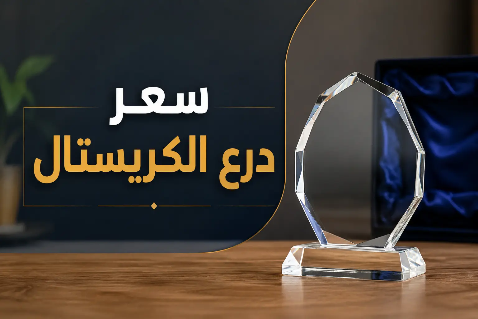 سعر درع الكريستال