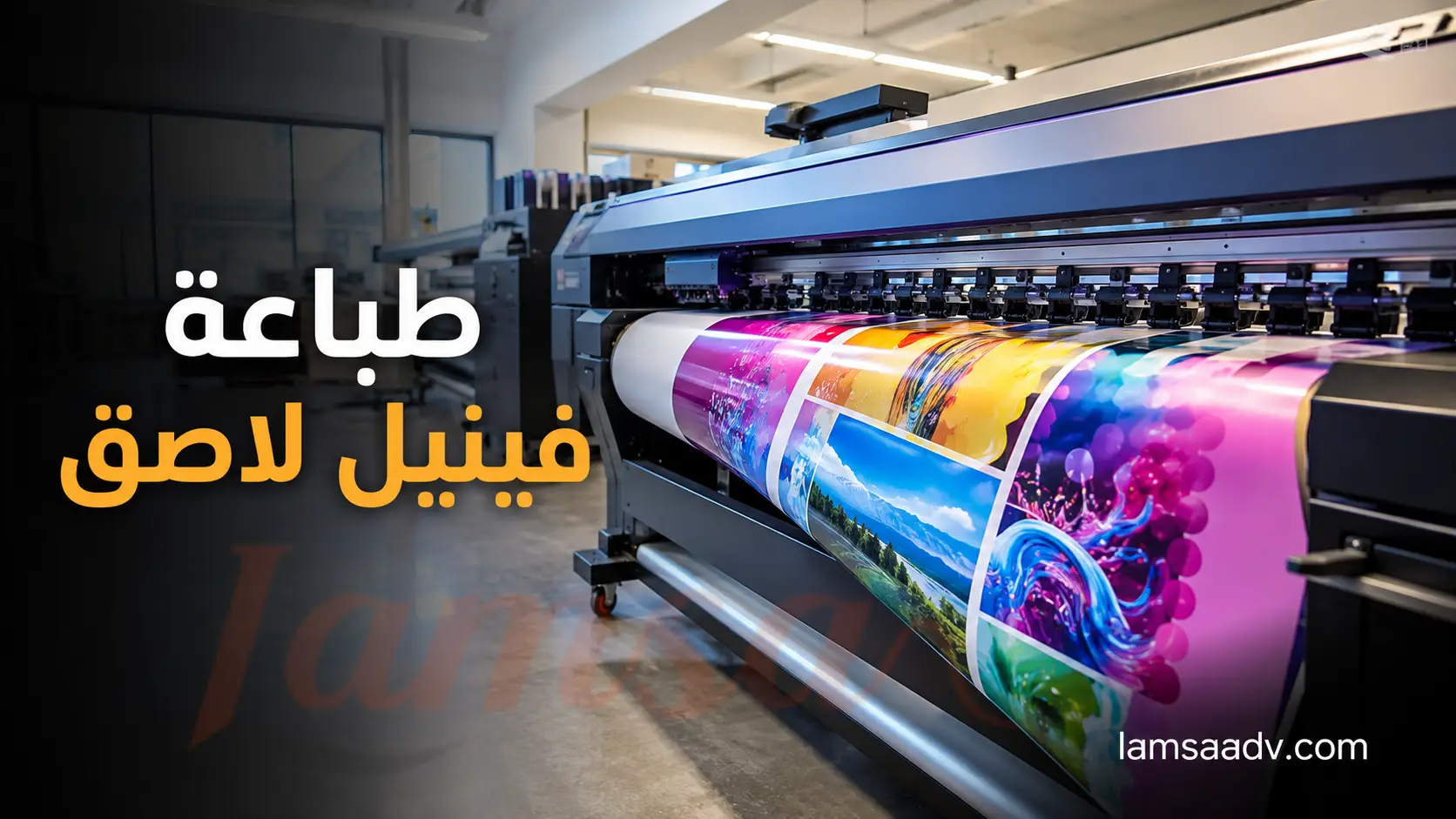 طباعة فينيل لاصق
