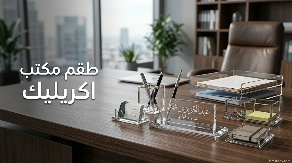 طقم مكتب اكريليك