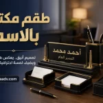 طقم مكتبي بالاسم