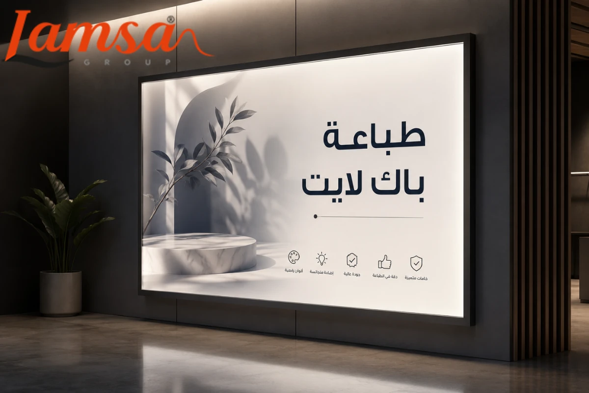 مطعم ليلية تبرز جمال اللوحات الإعلانية المضيئة من شركة لمسة