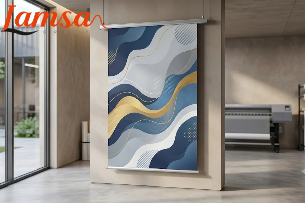 تصميم وطباعة بانرات إعلانية احترافية للمحلات والشركات